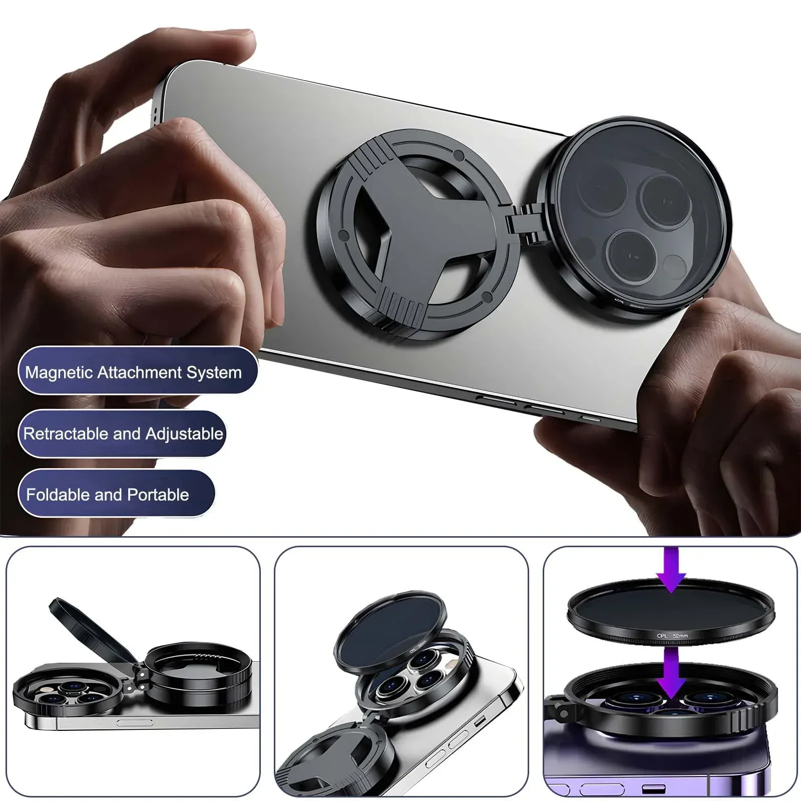 Objectif téléphone pour photo professionnelle