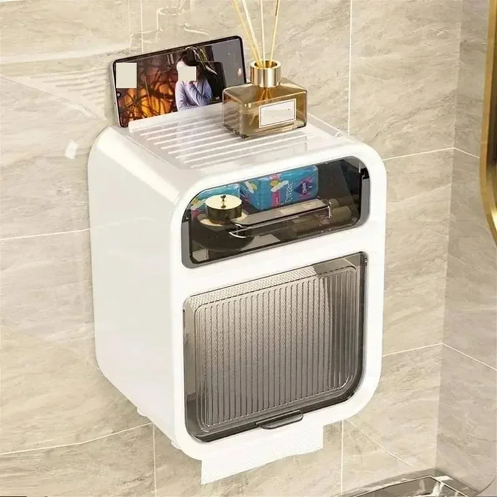 Boîte papier toilette murale moderne